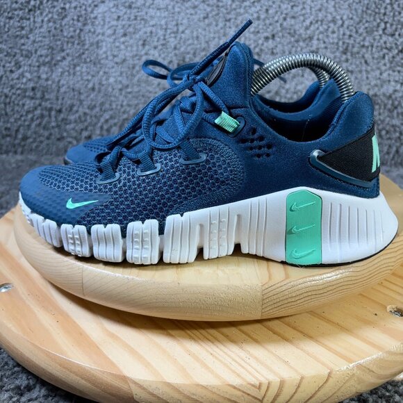 Nike Free Metcon 4 Running Shoe Womens Size 7.5 Valerian Blue Training Sneakers - Picture 1 of 8